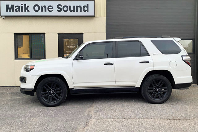Toyota 2019 4Runner with professional window tint in North Bay